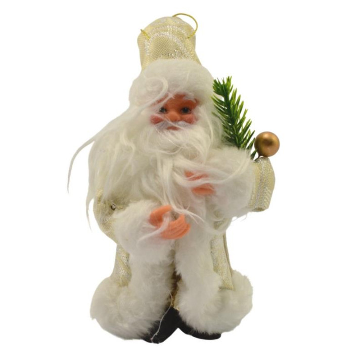 Ozdoba bożonarodzeniowa Mikołaj 15cm 17.0350 mix z zawieszką