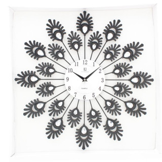 Zegar ścienny 50cm czarny ZG51