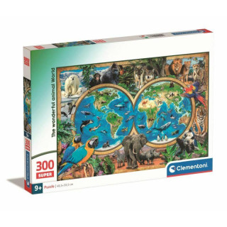 Clementoni Puzzle 300el Super The wonderful Animal World 21723