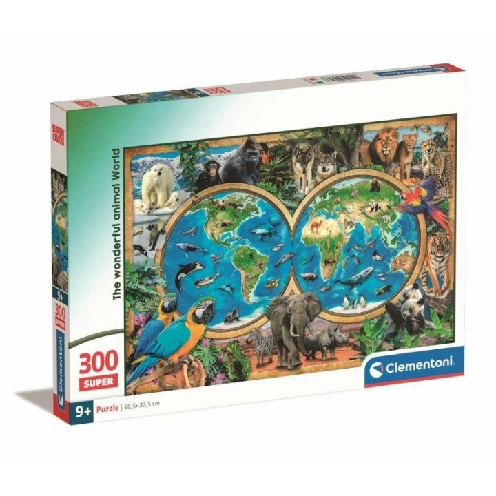Clementoni Puzzle 300el Super The wonderful Animal World 21723