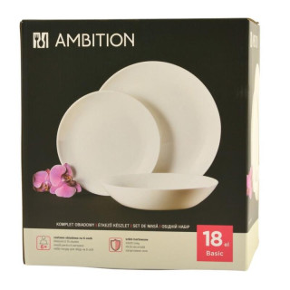 Serwis obiadowy Ambition Basic 18 elementów 42861