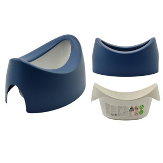 Nocnik teggi granatowy/biały TI-001-164/103