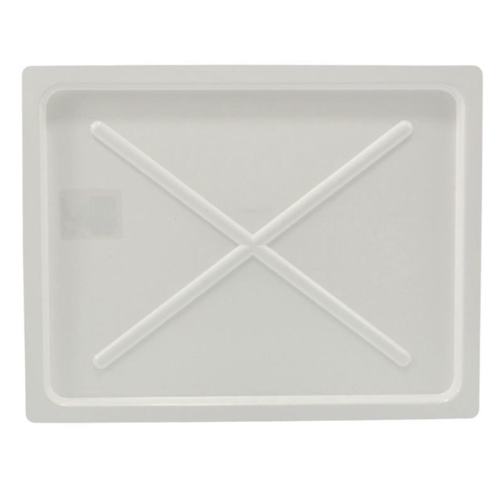 Podstawka pod suszarkę 36x28cm biała