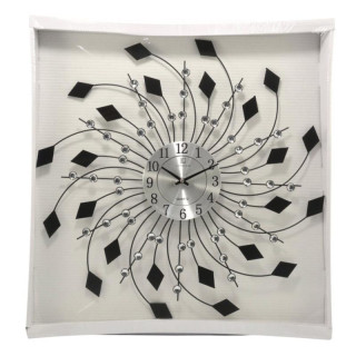 Zegar ścienny 60cm czarny ZG52