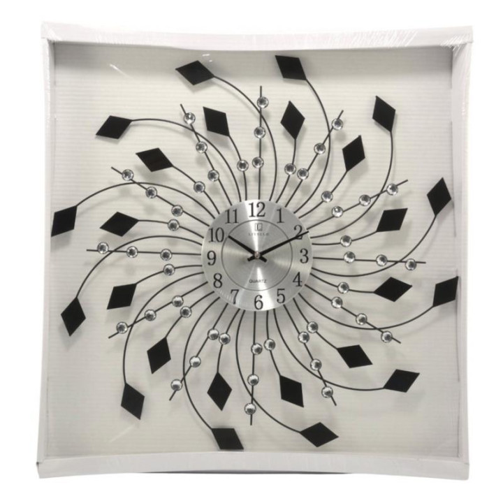 Zegar ścienny 60cm czarny ZG52