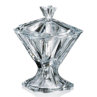 Bomboniera kryształ Bohemia Metropolitan 26cm na nodze