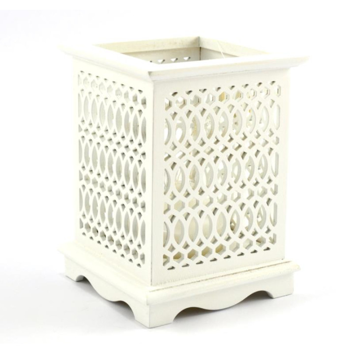 Lampion LED 14x19cm 9AB1311-B biały